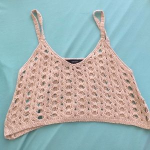 Crochet crop top